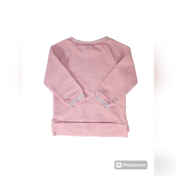 Gap Girls Toddler Sweater Pink Silver Size 2 - Picture 5 of 5